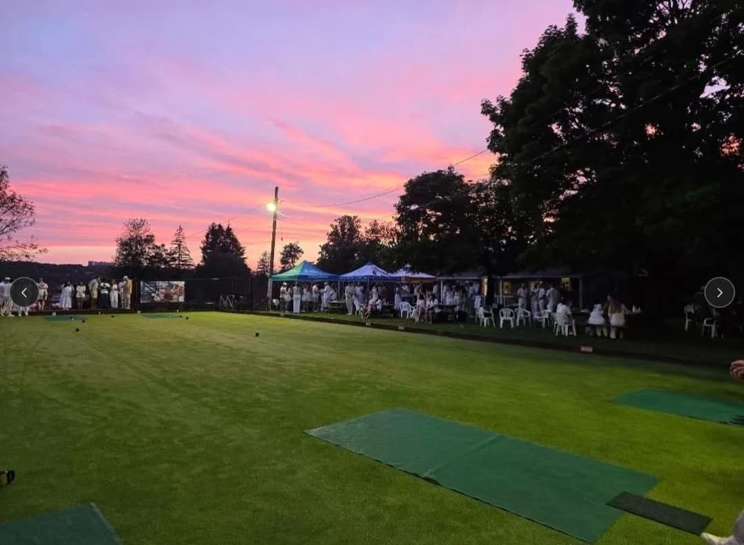 Evening sets over Lawn Summer Night! July 23, 2026