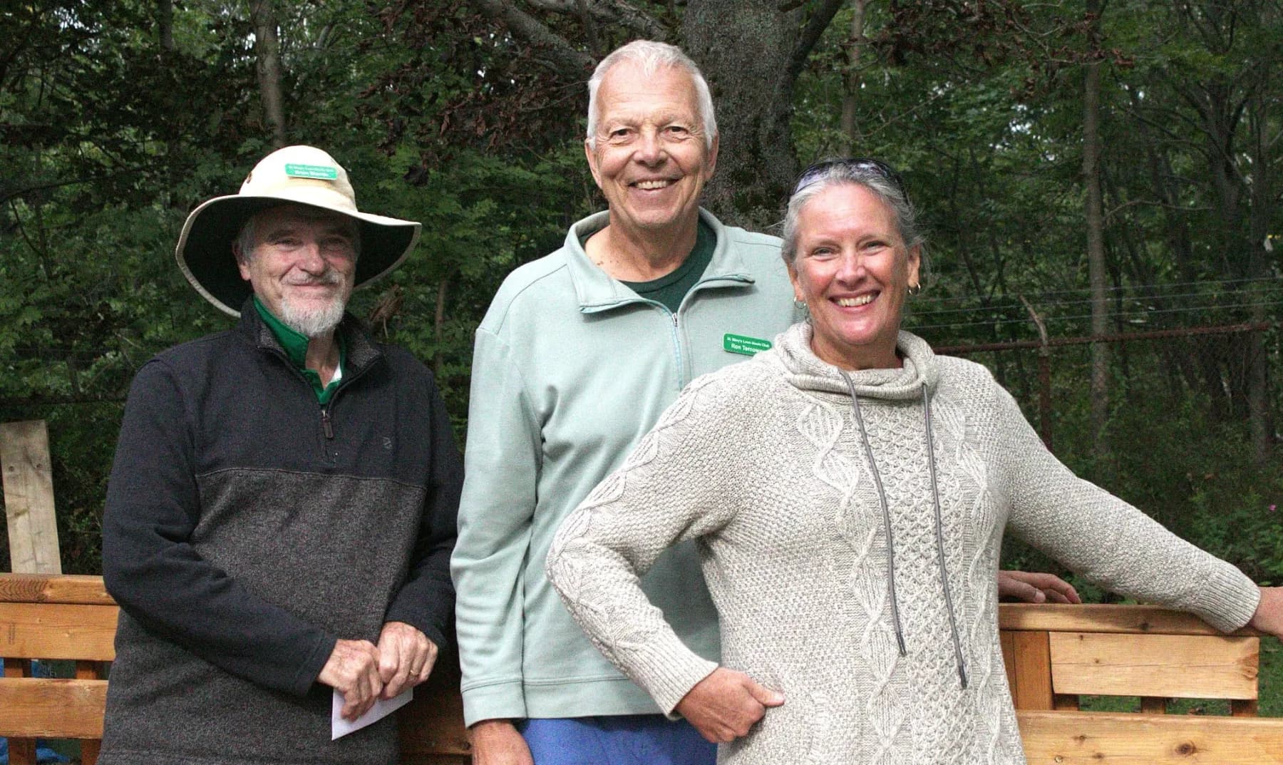 Winning Team! Appley Ever After Brian, Ron & Karen!